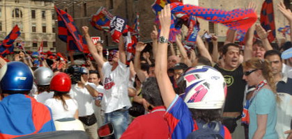 В Болонье уже празднуют, www.gazzetta.it