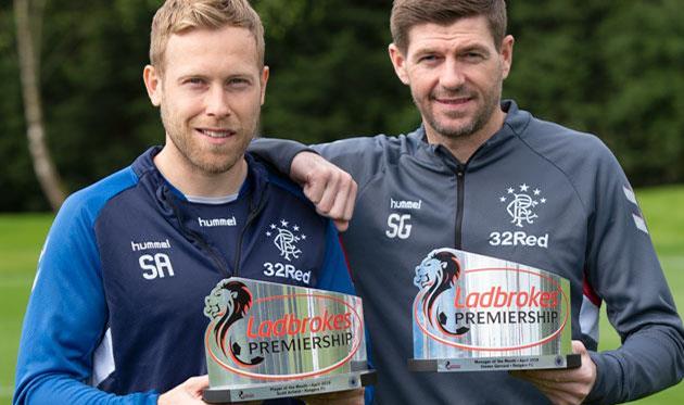 Джеррард — лучший тренер месяца в Шотландии