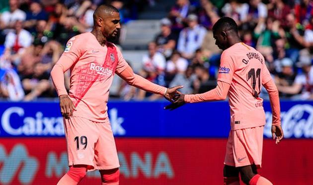 кевин-принс боатенг и усман дембеле, getty images