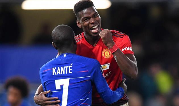 Нголо Канте и Поль Погба, Getty Images