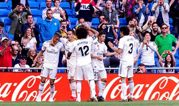 радость игроков реала, getty images