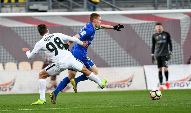 Чеберко против Цыганкова, фото: ФК Заря