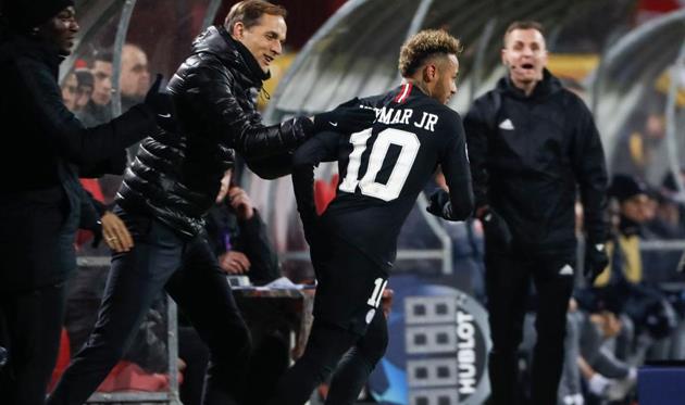 Томас Тухель и Неймар, Getty Images