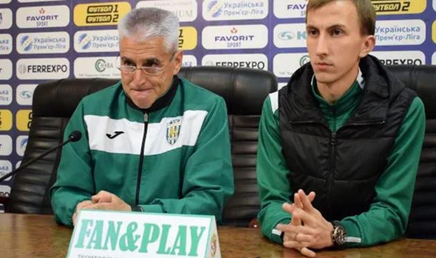 Фабри Гонсалес (слева), ФК Карпаты 