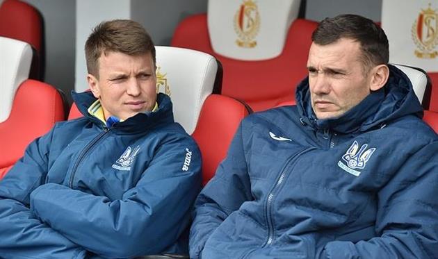 Ротань и Шевченко, фото ФФУ