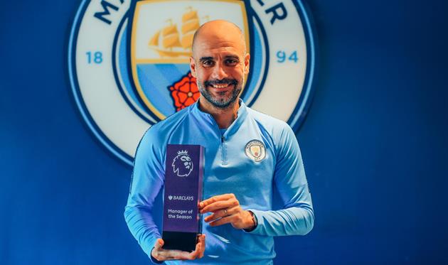 Пеп Гвардиола, фото: twitter.com/premierleague 