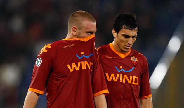 Даниэле Де Росси и Николас Бурдиссо пять лет играли вместе за Рому, Getty Images