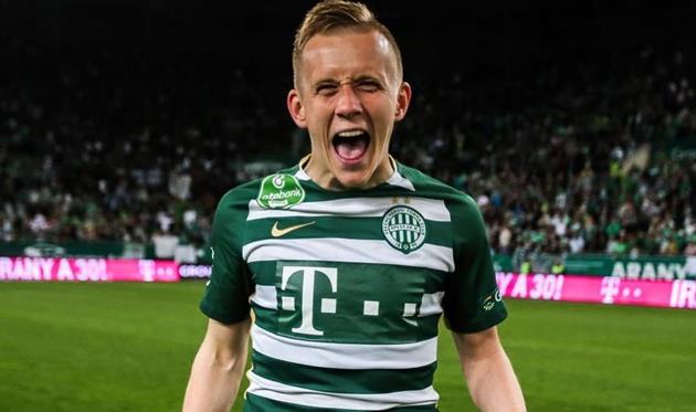 Иван Петряк, photo Ferencvarosi TC