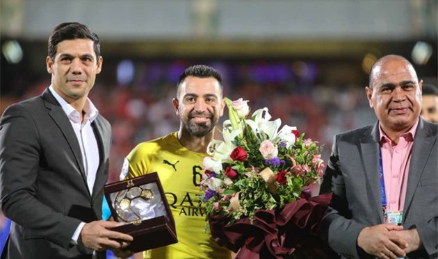 Теперь Хави - тренер, фото ФК Аль-Садд