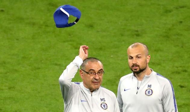 Маурицио Сарри (слева) 