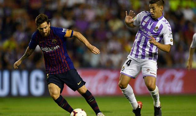 Лионель Месси и Рубен Алькарас, getty images