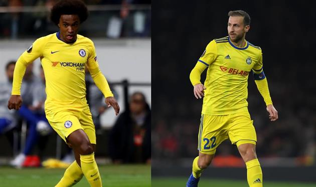 Виллиан и Игорь Стасевич, Football.ua/Getty Images