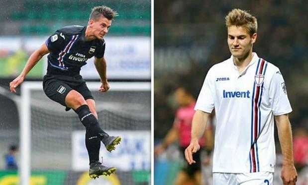 Деннис Прат (слева) и Иоахим Андерсен (справа), La Gazzetta dello Sport