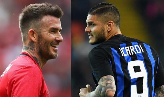 Бекхэм и Икарди, Football.ua/Getty Images