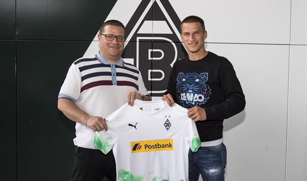 Штефан Лайнер (справа), фото ФК Боруссия М