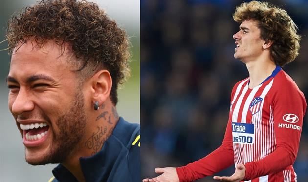 Неймар, Гризманн; Football.ua/Getty Images