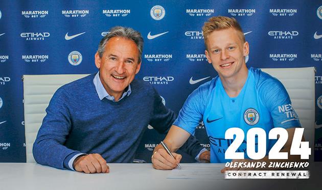 ЧИки Бегиристайн и Александр Зинченко, фото ФК Манчестер Сити