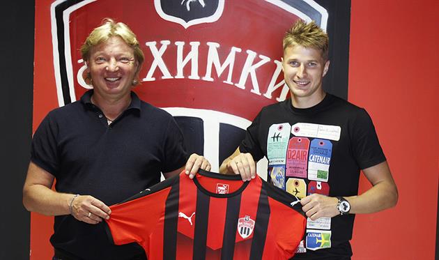 Артем Полярус (справа), ФК Химки 