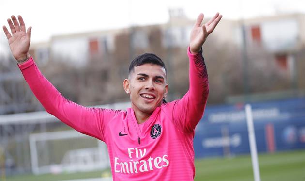 Леандро Паредес, photo PSG FC