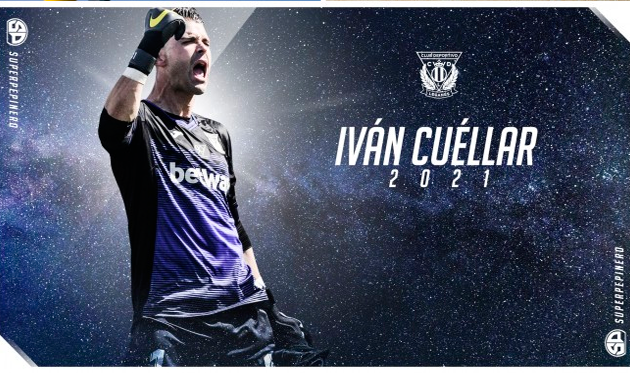 Леганес продлил контракт с Куэльяром