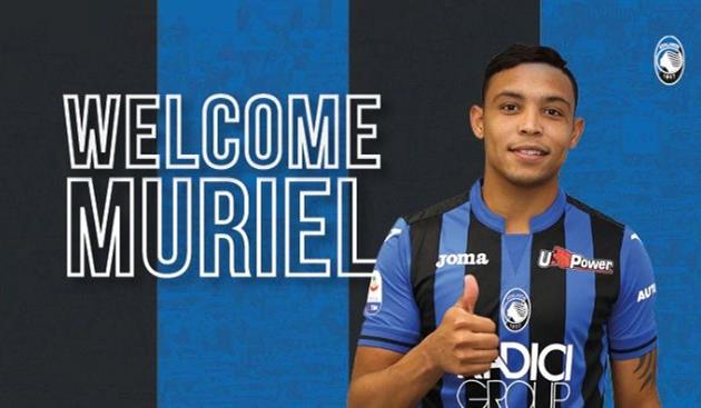 Аталанта объявила о трансфере Муриэля