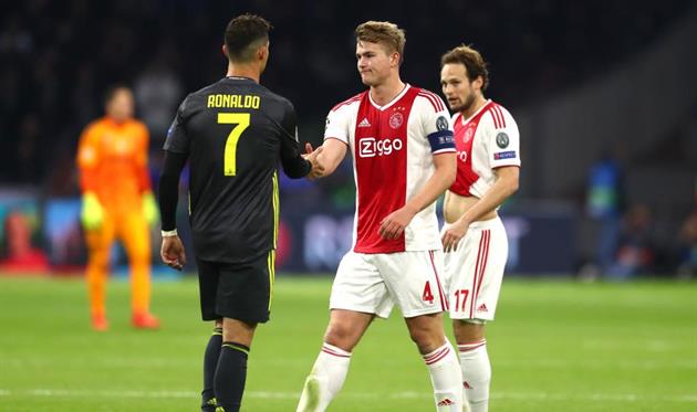 Криштиану Роналду, Матейс де Лигт; Getty Images