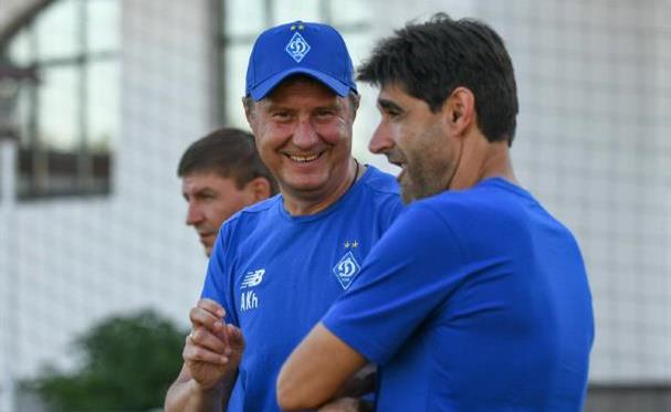 Александр Хацкевич и Висенте Гомес, ФК Динамо