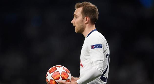 Кристиан Эриксен, getty images