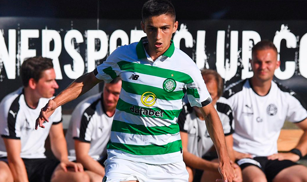 Швед отыграл один тайм в матче за Селтик