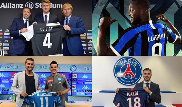 Фото ФК Наполи, ФК Ювентус, ФК Интер, ФК ПСЖ