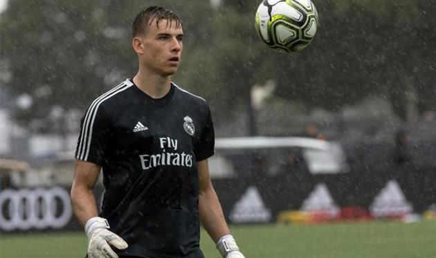 Андрей Лунин, photo Real Madrid CF