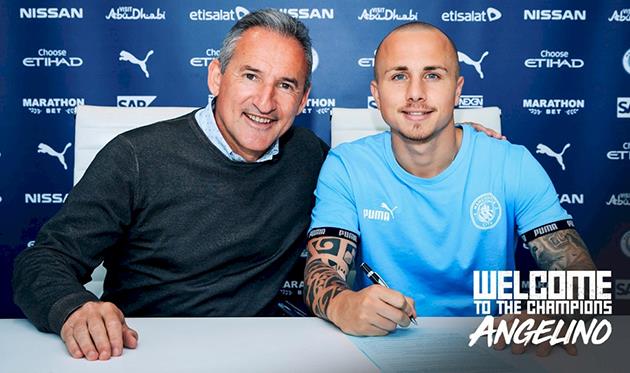 Чики Бегиристайн и Анхелиньо, mancity.com