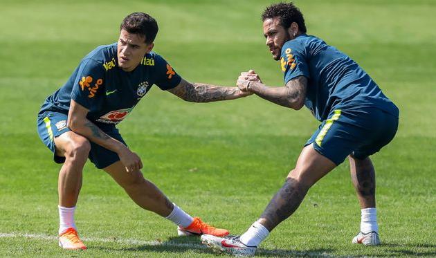 Коутиньо и Неймар, GETTY IMAGES