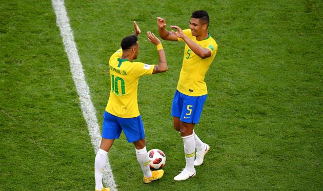 Каземиро и Неймар, getty images