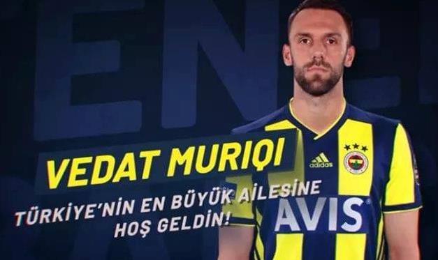 Ведат Мурики, фото ФК Фенербахче