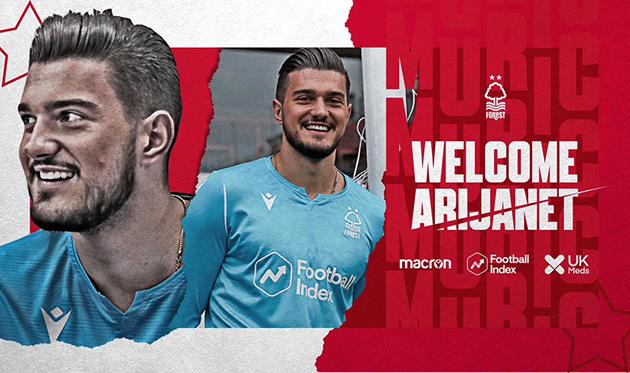 Ариянет Мурич, фото ФК Ноттингем Форест