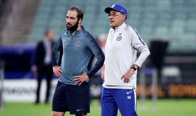 Игуаин и Сарри, ФОТО GETTY IMAGES