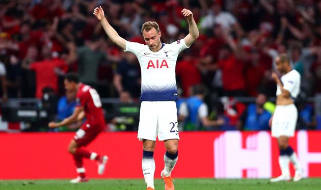 Кристиан Эриксен, getty images