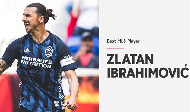 Ибрагимович — лучший года игрок MLS