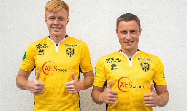 Михаил Шершень и Антон Савин, фото ФК Металлист 1925