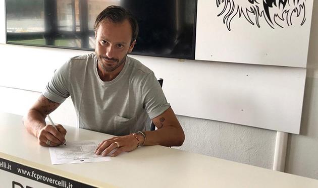 Альберто Джилардино, фото ФК Про Верчелли