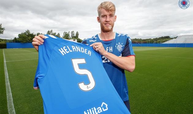 Хеландер, ФОТО ФК РЕЙНДЖЕРС