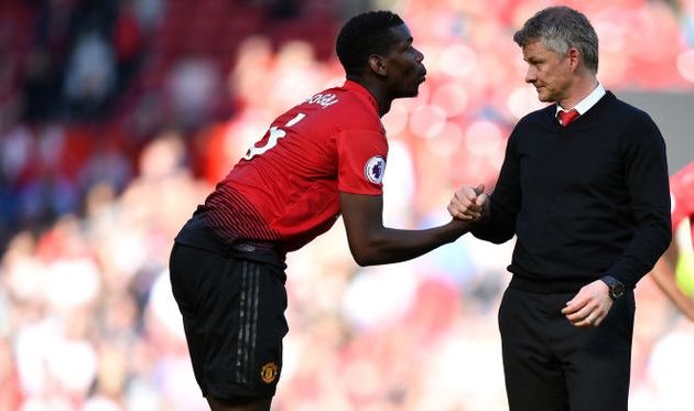 ПОГБА И СОЛСКЬЯЕР, ФОТО GETTY IMAGES 