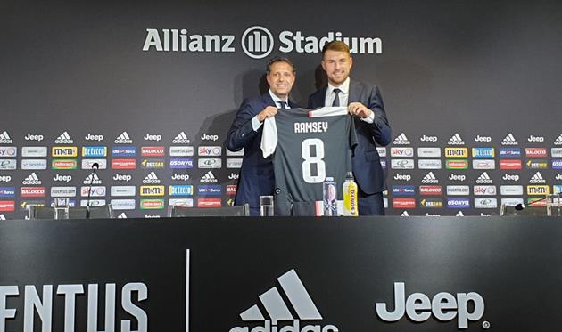 Аарон Рэмси, фото ФК Ювентус