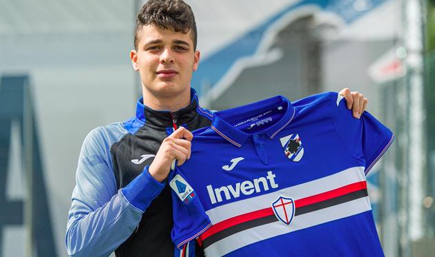 Лоренцо Авогадри, фото ФК Сампдория