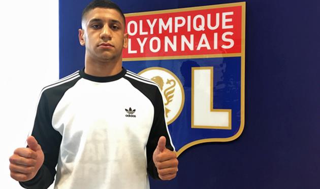 Хамза Рафья, фото ФК Лион