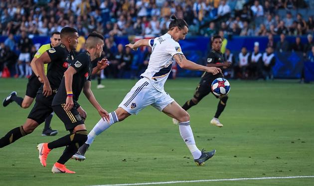 Ибрагимович отметился очередным красивым голом, забив лучшей команде MLS