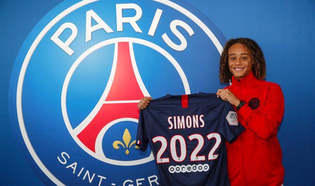 Хави Симонс, фото ФК ПСЖ