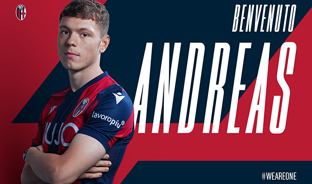 Андреас Сков Ольсен, фото ФК Болонья