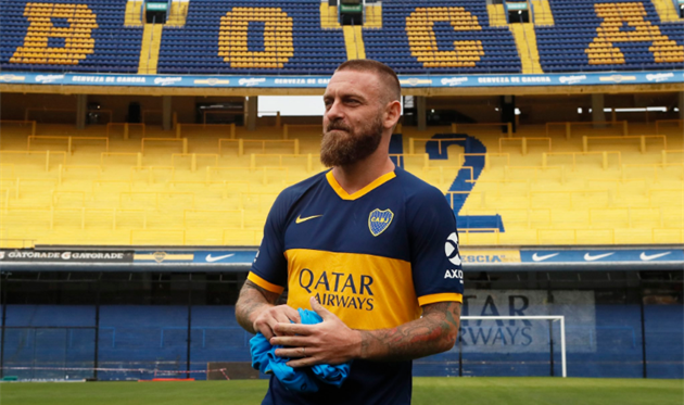 Даниэле Де Росси, Boca Jrs. Oficial